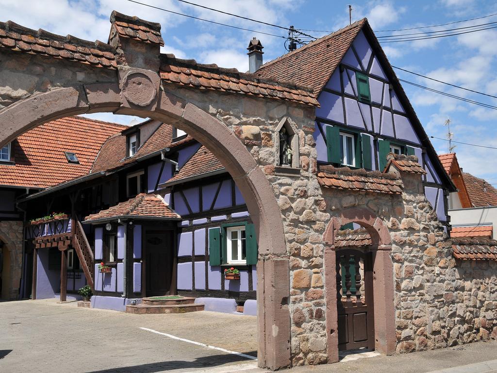 Gite Marcel Et Marianne Jardin Et Parking Privatifs Ebersheim Exteriör bild